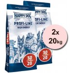 Happy Dog Profi Line High Energy 2 x 20 kg – Zboží Mobilmania
