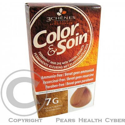 Color & Soin barva na vlasy 7G zlatá blond 135 ml