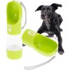 Miska, napáječka, zásobník KIK Přenosný dávkovač vody a krmiva pro psy zelený KX5765