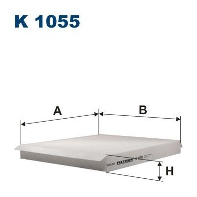 FILTRON Filtr, vzduch v interiéru K 1055 – Hledejceny.cz