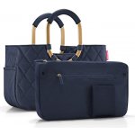 Reisenthel Loopshopper L frame rhombus midnight gold – Zboží Mobilmania