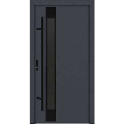 Hahn-Türke AC68 - M34 grafitové šedé sklo Bílá Levé 110 x 210 cm – Hledejceny.cz