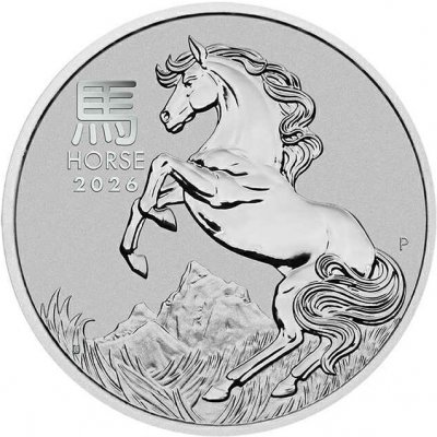 The Perth Mint Australia Platinová mince Lunární série III Kůň 2026 1 oz – Zboží Dáma
