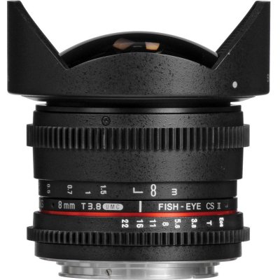 Samyang 8 mm T3.8 VDSLR UMC Fish-eye CS Nikon F