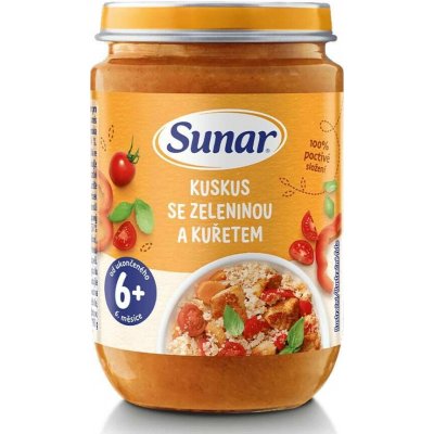 Sunar Kuskus se zeleninou a kuřetem 190 g – Zboží Mobilmania