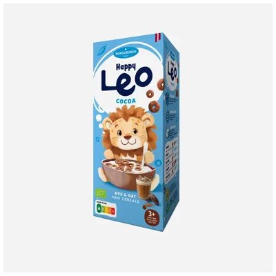 Nordcrunch Happy Leo BIO Cereální kroužky s kakaem 150 g – Sleviste.cz