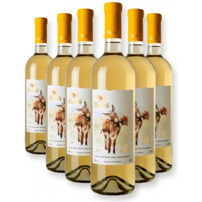 Danieli Winery KISI polosladké bílé víno 12% 6 x 0,75 l (holá láhev) – Hledejceny.cz