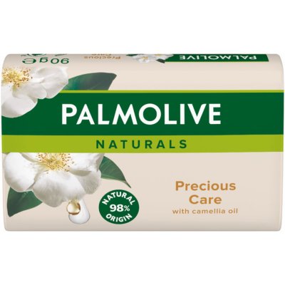 Palmolive Naturals Precious Care Camellia & Almond Oil toaletní mýdlo 90 g