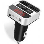 CONNECT IT InCarz Bluetooth transmitter,USB nabíječka, Handsfree, přehrávač, STŘÍBRNÝ CCC-8800-SL | Zboží Auto