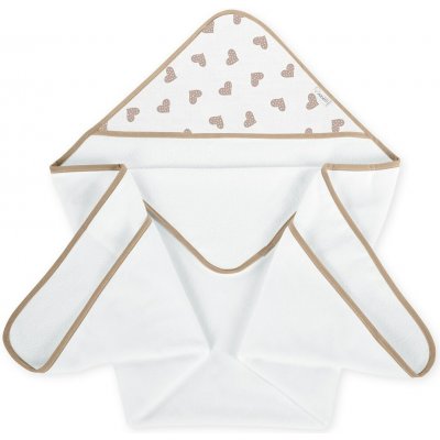 Albero mio Dětská froté osuška 100x100cm Srdíčkový svět – Zboží Dáma