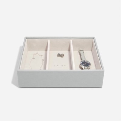 Stackers box na šperky Pebble Grey Deep Watch Accessories šedá – Hledejceny.cz