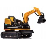 KidVolt Elektrický traktor bagr s lopatou – Zboží Dáma