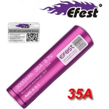 Efest baterie typ 18650 35A! V1 IMR 3000mAh