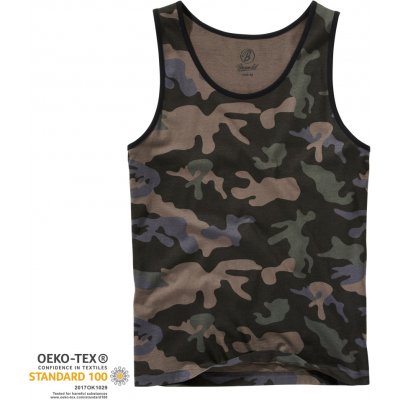 Brandit Tílko Tank Top tmavá kamufláž darkcamo