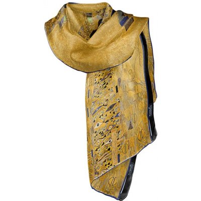 Hedvábná šála Adele Bloch Gustav Klimt – Zboží Mobilmania