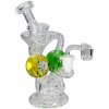 Vodní dýmky Black Leaf® Recycle bong LIQUID na extrakty a sušinu 18 cm