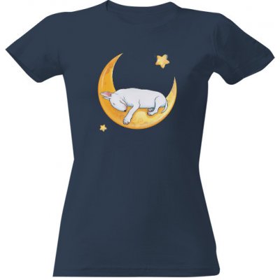 Tričko s potiskem Spící Bulda Denim – Zboží Mobilmania