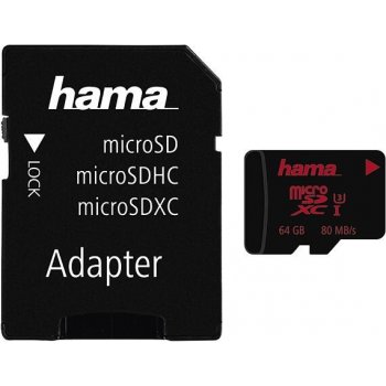 Hama microSDXC UHS-I 64 GB 123979