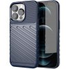 Pouzdro a kryt na mobilní telefon Apple Hurtel Thunder Case flexibilní iPhone 13 Pro modrý 5907769328350