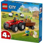 LEGO® City 60461 Červený traktor s přívěsem a ovcemi – Zboží Živě LEGO® City 60461 Červený traktor s přívěsem a ovcemi – Zboží Živě