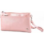 Bright kabelka psaníčko s čelní kapsou růžová perleť – Zboží Mobilmania