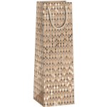 ARGUS Dárková papírová taška NATUR na víno (11 x 36 cm) 07340120 – Zboží Dáma