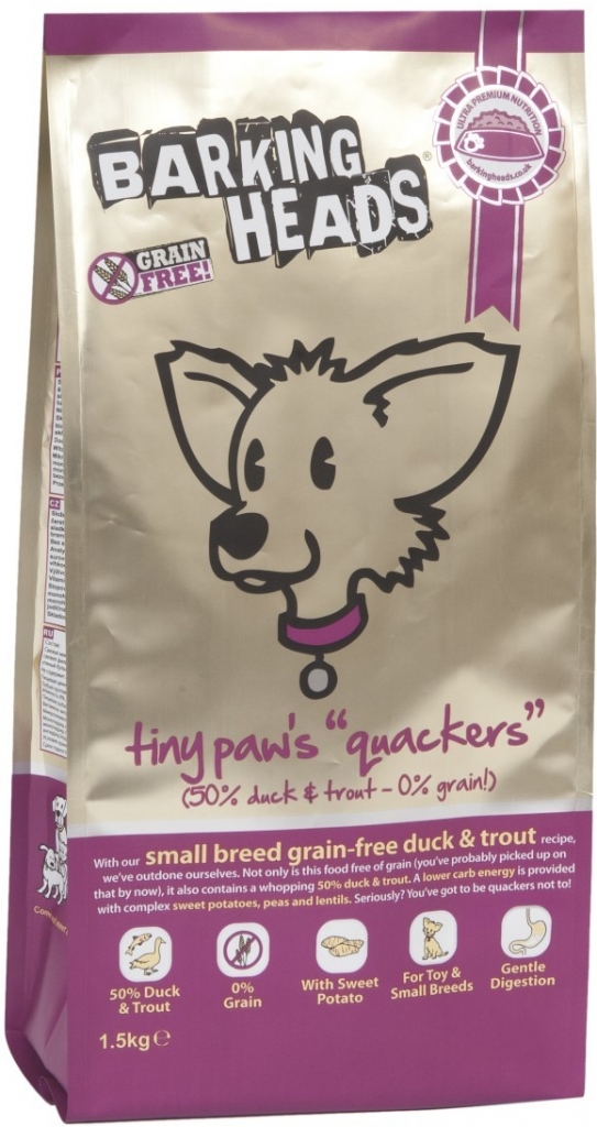 barking heads tiny paws