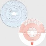 Kotouč tachografu elektronického 180km/h - 100 ks – Zboží Živě
