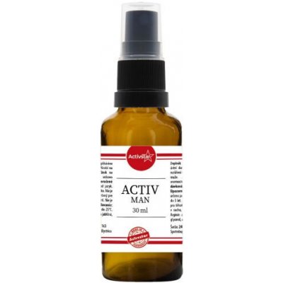 Activstar Man pro MUŽE, výkon, únava, regulace krevního tlaku... 30 ml – Hledejceny.cz