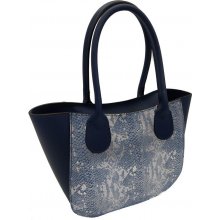 Dámská kožená kabelka Donatella DV53019 modrá