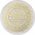 Nefertitis Selenit Mandala - dekorace NF46850 - cca 0,75 x 6 cm – Hledejceny.cz