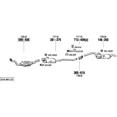 Bosal BS 099-406 | Zboží Auto