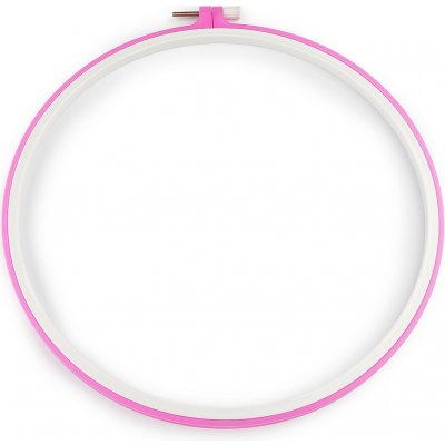 Vyšívací kruh plastový 2 Ø26,4 cm růžová 1 ks – Zboží Dáma