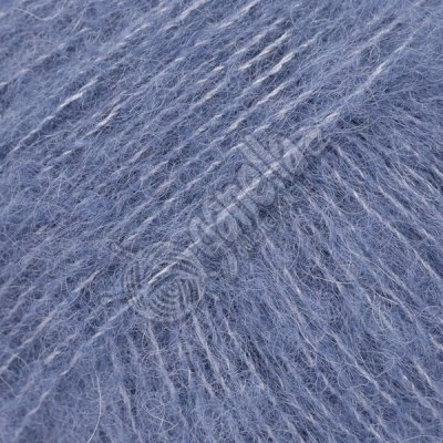 Příze Drops Brushed Alpaca Silk 13 džínově modrá – Zboží Dáma