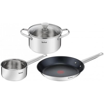 Tefal Cook Eat Sada nerez nádobí 4 ks B922S434 – Hledejceny.cz
