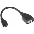 Emos SB7400 USB2.0 A/F- MICRO B/M OTG, 15cm