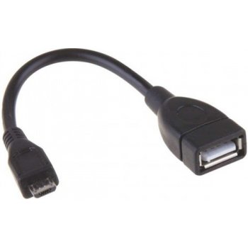 Emos SB7400 USB2.0 A/F- MICRO B/M OTG, 15cm