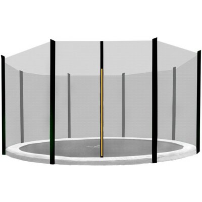 Aga Ochranná síť 305 cm na 8 tyčí černá síť/černá – Zbozi.Blesk.cz