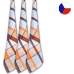 Sleep-well Káro 50x70 cm 3 ks oranžové – Zboží Dáma