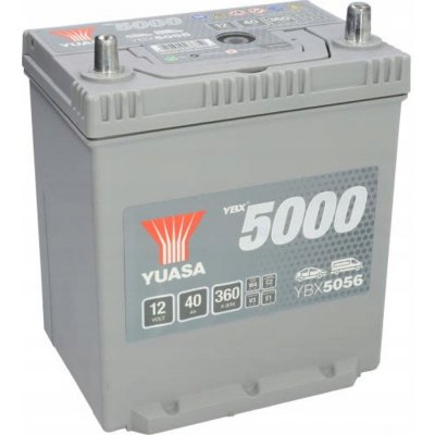 Yuasa YBX5000 12V 40Ah 360A YBX5056 – Zboží Mobilmania
