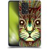 Pouzdro a kryt na mobilní telefon Samsung Pouzdro Head Case Samsung Galaxy A53 5G AZTEC KOČKA