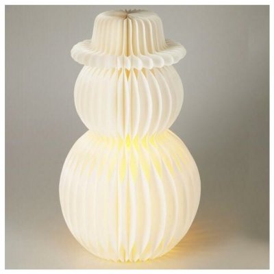 Koopman LED Vánoční dekorace 12xLED/3xAA 39 cm teplá bílá sněhulák AX5360120 – Hledejceny.cz