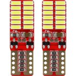 LED CANBUS 24SMD 4014 T10e (W5W) White 12V / 24V, AMiO 01287 – Hledejceny.cz