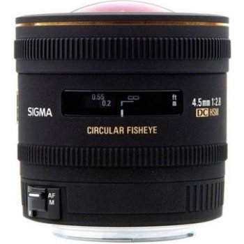 SIGMA 4.5mm f/2.8 EX DC Fisheye HSM Nikon