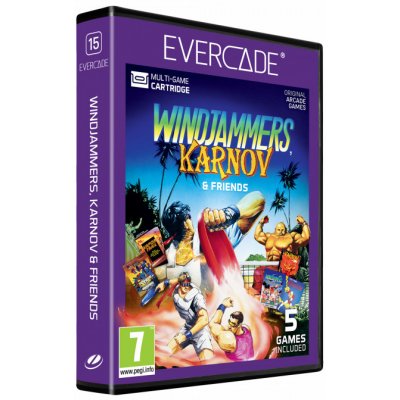 Windjammers, Karnov & Friends (Evercade Cartridge) – Zboží Dáma