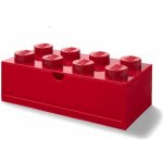 LEGO® Stolní box se zásuvkou 8 červená 40211730 – Zboží Mobilmania