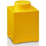 LEGO® Úložný box 12,5 x 12,5 x 18 cm Žlutá – Hledejceny.cz