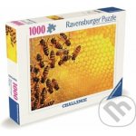 RAVENSBURGER Challenge: Včely na medové plástvi 1000 dílků – Zboží Dáma