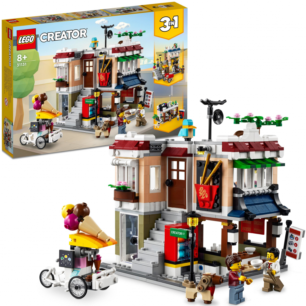 LEGO® Creator 31131 Bistro s nudlemi v centru města