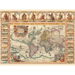 Dino Historická mapa světa 2000 dílků – Zboží Mobilmania